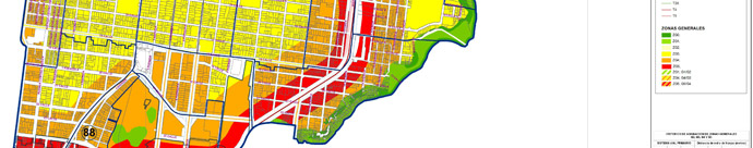 Mapa zona 1 Ciudad Guatemala