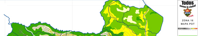 Mapa zona 16 Ciudad Guatemala