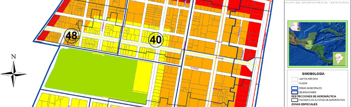 Mapa zona 9 Ciudad Guatemala