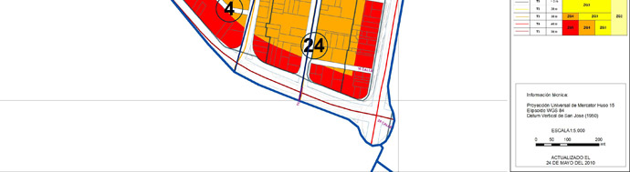 Mapa zona 9 Ciudad Guatemala